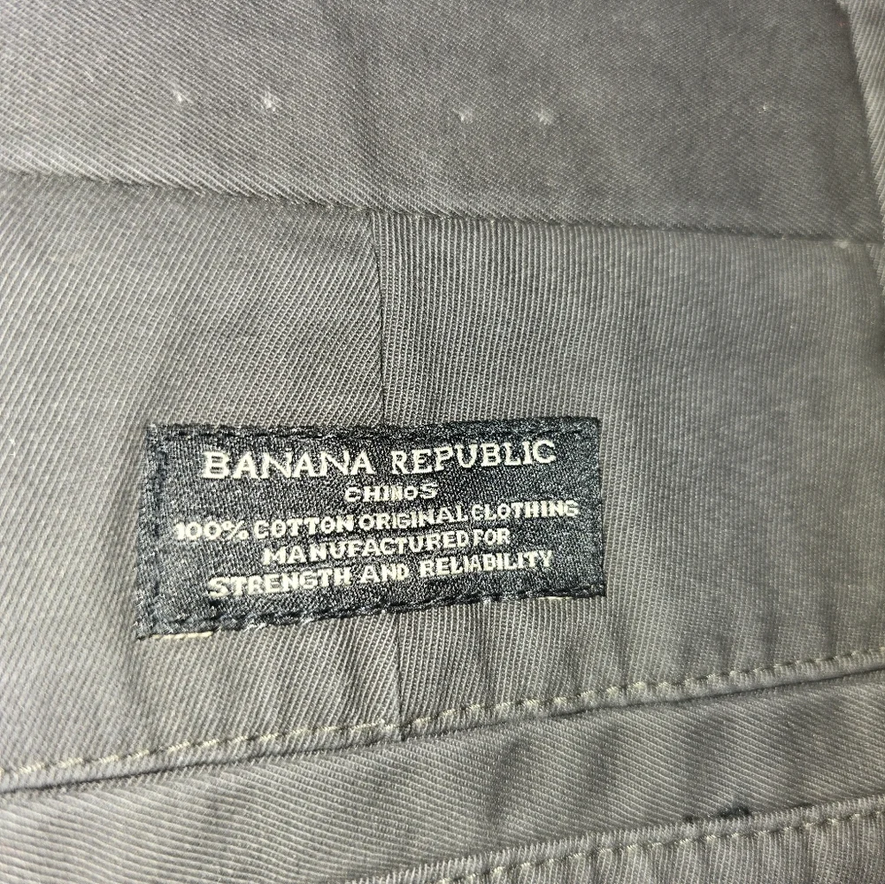 Mens Dark Gray Banana Republic Slacks‎